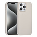 TUNIQ TUNIQ iPhone 15 Pro Max Back cover coque Premium Liquid silicone - Beige TUNIQ TUNIQ iPhone 15 Pro Max Back cover coque Premium Liquid silicone - Beige