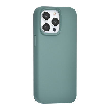TUNIQ TUNIQ iPhone 15 Pro Max Back cover coque Premium Liquid silicone - Vert TUNIQ TUNIQ iPhone 15 Pro Max Back cover coque Premium Liquid silicone - Vert