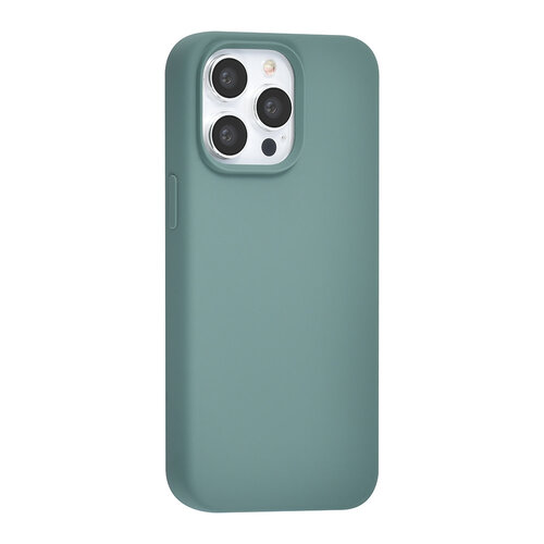 TUNIQ TUNIQ iPhone 15 Pro Max Back cover coque Premium Liquid silicone - Vert