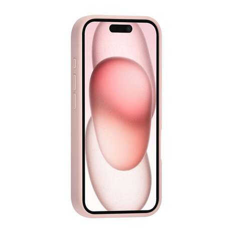 TUNIQ TUNIQ iPhone 16 Back cover case - Premium Liquid silicone - Pink TUNIQ TUNIQ iPhone 16 Back cover case - Premium Liquid silicone - Pink