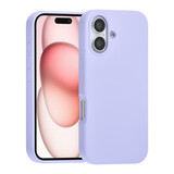 TUNIQ TUNIQ iPhone 16 Back cover case - Premium Liquid silicone - Purple TUNIQ TUNIQ iPhone 16 Back cover case - Premium Liquid silicone - Purple