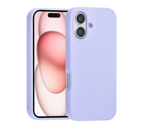 TUNIQ TUNIQ iPhone 16 Backcover hoesje Premium Liquid silicone - Paars TUNIQ TUNIQ iPhone 16 Backcover hoesje Premium Liquid silicone - Paars