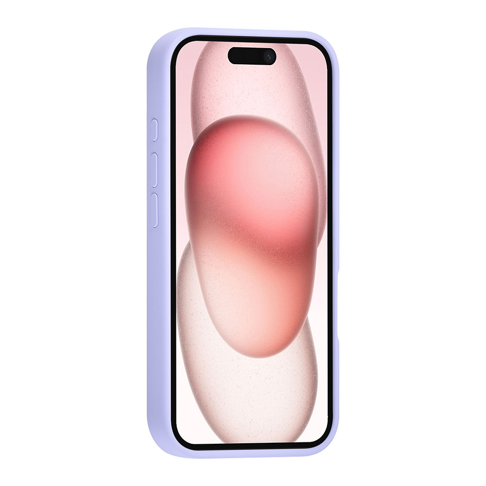 TUNIQ TUNIQ iPhone 16 Backcover hoesje Premium Liquid silicone - Paars, foto 3 van 6