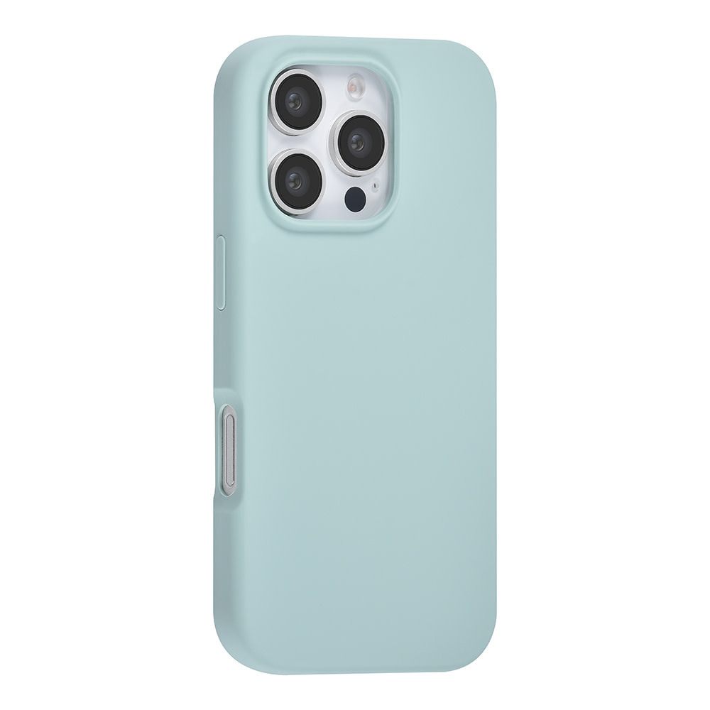 TUNIQ TUNIQ iPhone 16 Pro Backcover hoesje Premium Liquid silicone - LichtBlauw, foto 5 van 6
