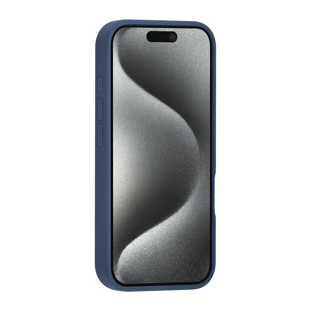 TUNIQ TUNIQ iPhone 16 Pro Back cover case - Premium Liquid silicone - Dark Blue TUNIQ TUNIQ iPhone 16 Pro Back cover case - Premium Liquid silicone - Dark Blue
