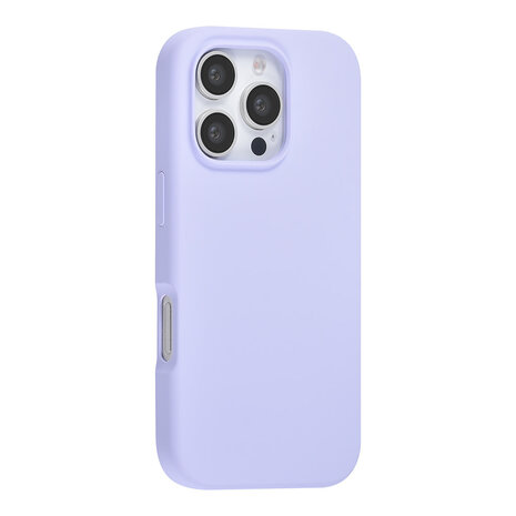TUNIQ TUNIQ iPhone 16 Pro Back-Cover hul - Premium Liquid silicone - Lila TUNIQ TUNIQ iPhone 16 Pro Back-Cover hul - Premium Liquid silicone - Lila