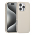TUNIQ iPhone 16 Pro Backcover hoesje Premium Liquid silicone - Beige TUNIQ iPhone 16 Pro Backcover hoesje Premium Liquid silicone - Beige