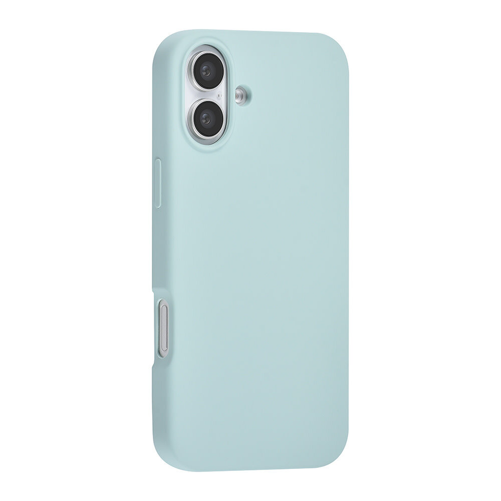 TUNIQ TUNIQ iPhone 16 Plus Back cover coque Premium Liquid silicone - Bleu clair TUNIQ TUNIQ iPhone 16 Plus Back cover coque Premium Liquid silicone - Bleu clair