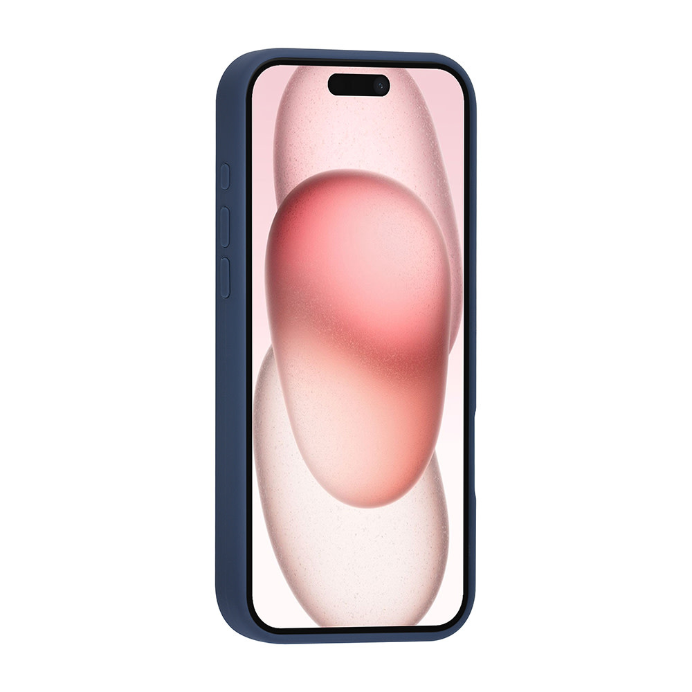 TUNIQ TUNIQ iPhone 16 Plus Backcover hoesje Premium Liquid silicone - DonkerBlauw, foto 3 van 6