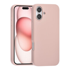 TUNIQ iPhone 16 Plus Back-Cover hul - Premium Liquid silicone - Rosa