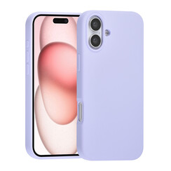 TUNIQ iPhone 16 Plus Back-Cover hul - Premium Liquid silicone - Lila