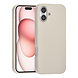 TUNIQ TUNIQ iPhone 16 Plus Back cover coque Premium Liquid silicone - Beige TUNIQ TUNIQ iPhone 16 Plus Back cover coque Premium Liquid silicone - Beige