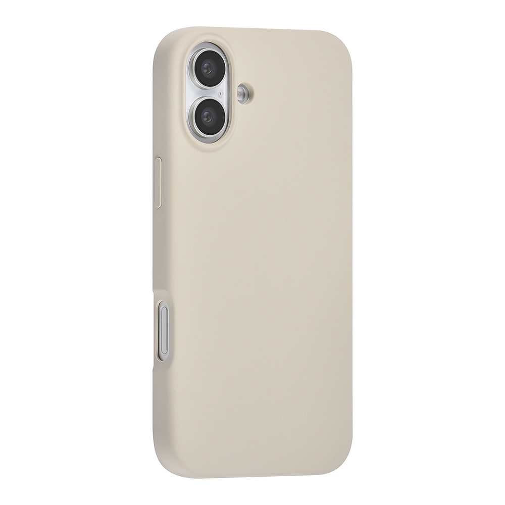 TUNIQ TUNIQ iPhone 16 Plus Backcover hoesje Premium Liquid silicone - Beige, foto 5 van 6