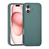 TUNIQ iPhone 16 Plus Back cover coque Premium Liquid silicone - Vert TUNIQ iPhone 16 Plus Back cover coque Premium Liquid silicone - Vert