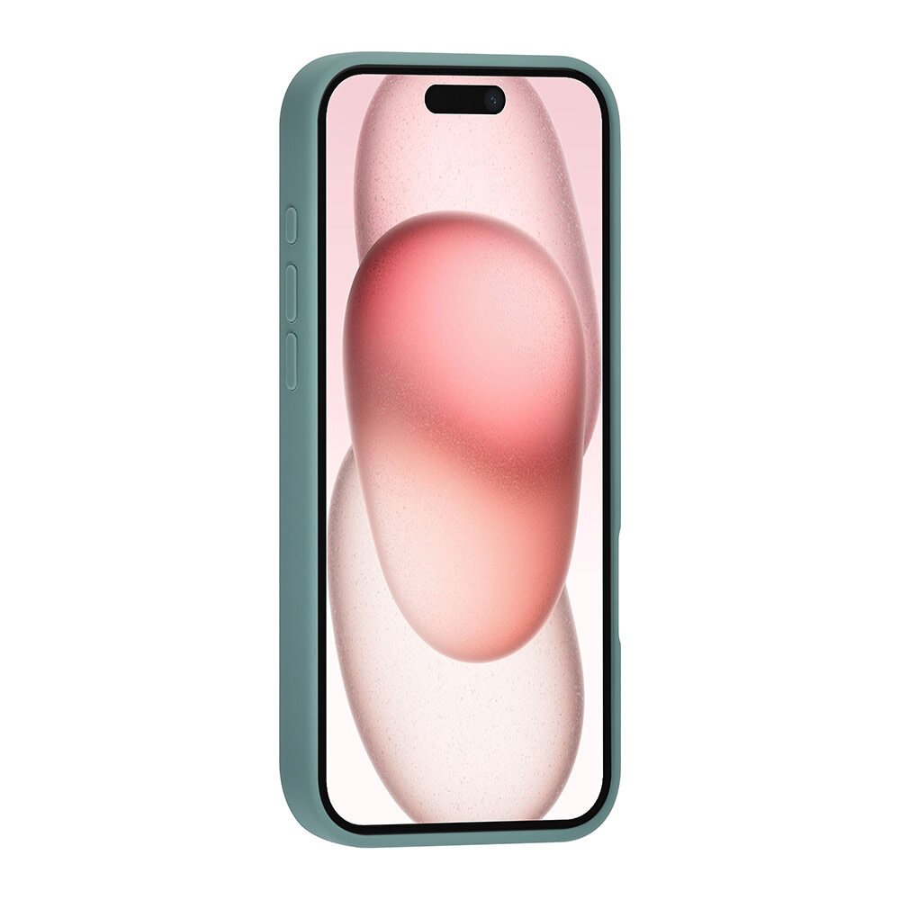TUNIQ TUNIQ iPhone 16 Plus Backcover hoesje Premium Liquid silicone - Groen TUNIQ TUNIQ iPhone 16 Plus Backcover hoesje Premium Liquid silicone - Groen