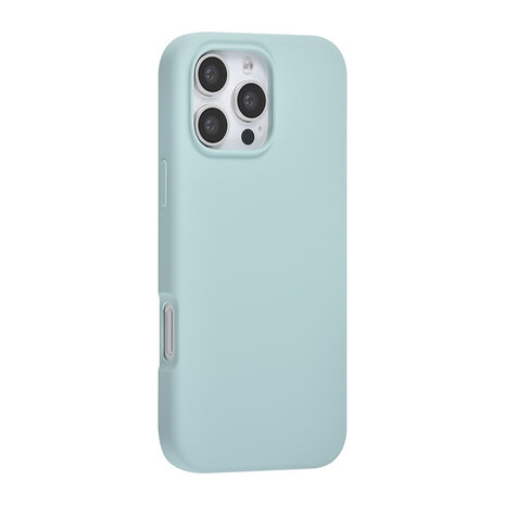 TUNIQ TUNIQ iPhone 16 Pro Max Back cover case - Premium Liquid silicone - Light Blue TUNIQ TUNIQ iPhone 16 Pro Max Back cover case - Premium Liquid silicone - Light Blue