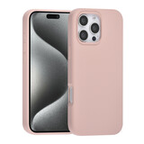 TUNIQ TUNIQ iPhone 16 Pro Max Back cover coque Premium Liquid silicone - Rose TUNIQ TUNIQ iPhone 16 Pro Max Back cover coque Premium Liquid silicone - Rose