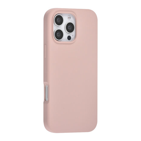 TUNIQ TUNIQ iPhone 16 Pro Max Back cover coque Premium Liquid silicone - Rose TUNIQ TUNIQ iPhone 16 Pro Max Back cover coque Premium Liquid silicone - Rose