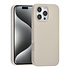 TUNIQ iPhone 16 Pro Max Back-Cover hul - Premium Liquid silicone - Beige TUNIQ iPhone 16 Pro Max Back-Cover hul - Premium Liquid silicone - Beige