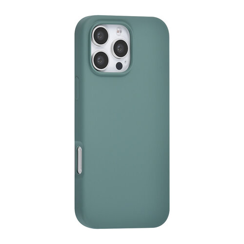 TUNIQ TUNIQ iPhone 16 Pro Max Back cover coque Premium Liquid silicone - Vert