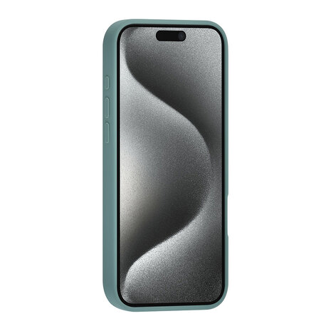 TUNIQ TUNIQ iPhone 16 Pro Max Back cover coque Premium Liquid silicone - Vert TUNIQ TUNIQ iPhone 16 Pro Max Back cover coque Premium Liquid silicone - Vert