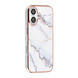 TUNIQ TUNIQ iPhone 16 Backcover hoesje Silicone - Marble White
