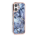 TUNIQ TUNIQ iPhone 16 Back-Cover hul - Silicone - Marble Grey