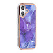 TUNIQ TUNIQ iPhone 16 Back-Cover hul - Silicone - Marble Purple