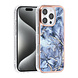 TUNIQ TUNIQ iPhone 16 Pro Back-Cover hul - Silicone - Marble Grey