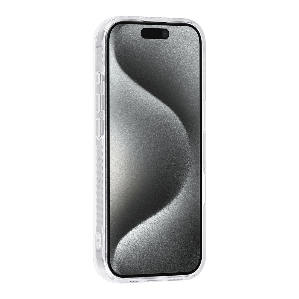 TUNIQ TUNIQ iPhone 16 Pro Backcover hoesje Silicone - Marble Black, foto 3 van 4