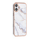 TUNIQ TUNIQ iPhone 16 Plus Back-Cover hul - Silicone - Marble White