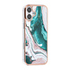 TUNIQ TUNIQ iPhone 16 Plus Back cover coque Silicone - Marble Green TUNIQ TUNIQ iPhone 16 Plus Back cover coque Silicone - Marble Green