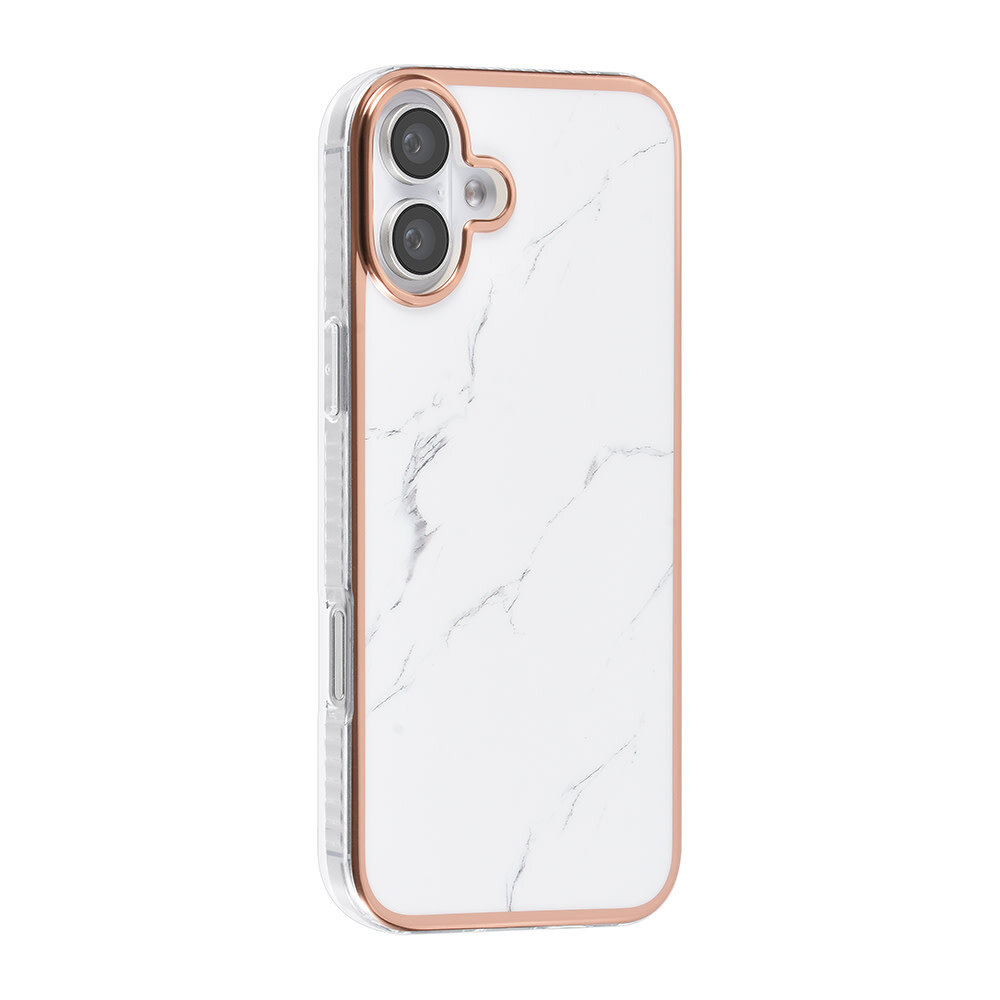 TUNIQ TUNIQ iPhone 16 Plus Back cover case - Silicone - Marble