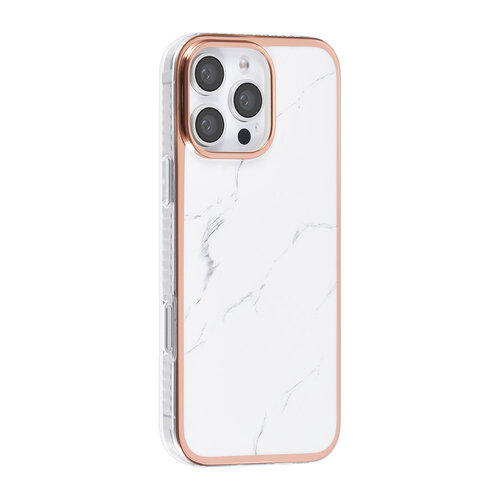 TUNIQ TUNIQ iPhone 16 Pro Max Back-Cover hul - Silicone - Marble