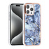 TUNIQ iPhone 16 Pro Max Back cover coque Silicone - Marble Grey