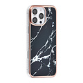 TUNIQ TUNIQ iPhone 16 Pro Max Back cover case - Silicone - Marble Black