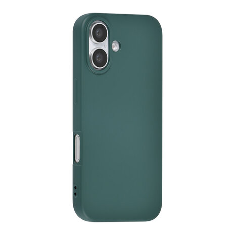 TUNIQ TUNIQ iPhone 16 Backcover hoesje TPU - Groen TUNIQ TUNIQ iPhone 16 Backcover hoesje TPU - Groen