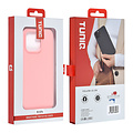 TUNIQ TUNIQ iPhone 16 Pro Back-Cover hul - Lachsrosa