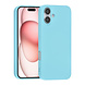 TUNIQ TUNIQ iPhone 16 Plus Back cover coque - Bleu corail TUNIQ TUNIQ iPhone 16 Plus Back cover coque - Bleu corail