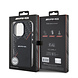 AMG AMG iPhone 16 Pro Max Backcover hoesje Double layer - Magsafe - Zwart AMG AMG iPhone 16 Pro Max Backcover hoesje Double layer - Magsafe - Zwart