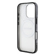 AMG AMG iPhone 16 Pro Max Back cover coque - Double layer - Magsafe - Rouge AMG AMG iPhone 16 Pro Max Back cover coque - Double layer - Magsafe - Rouge