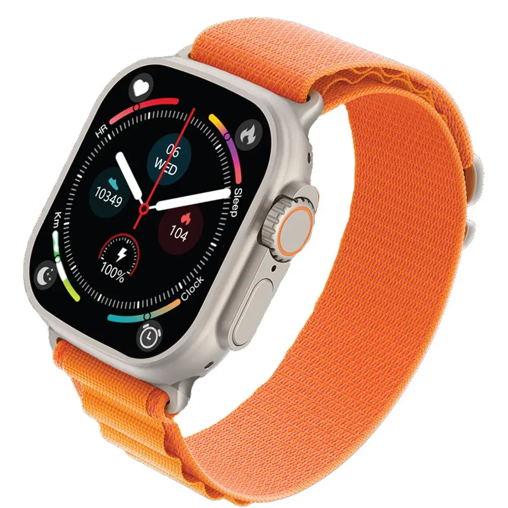 Green Lion Green Lion Ultra Amoled Smart Watch - Orange