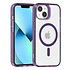 TUNIQ iPhone 14 Back cover case - Magsafe silicone - Purple