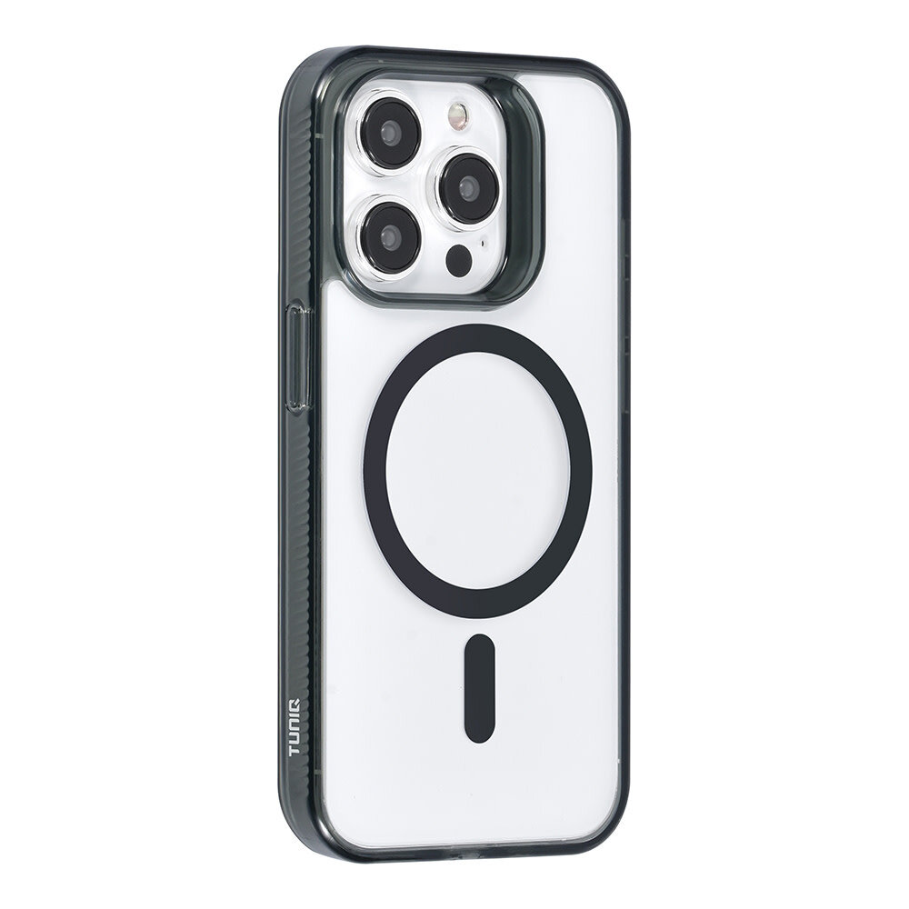 TUNIQ TUNIQ iPhone 14 Pro Back cover coque Magsafe silicone - Noir TUNIQ TUNIQ iPhone 14 Pro Back cover coque Magsafe silicone - Noir