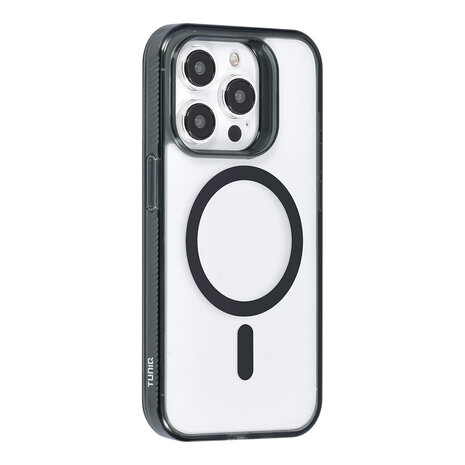 TUNIQ TUNIQ iPhone 14 Pro Back cover coque Magsafe silicone - Noir TUNIQ TUNIQ iPhone 14 Pro Back cover coque Magsafe silicone - Noir