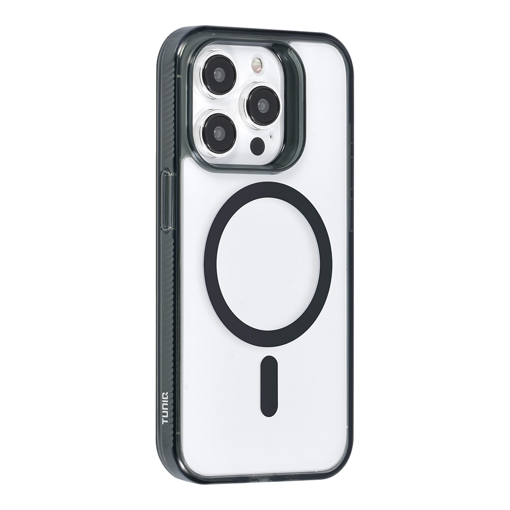 TUNIQ TUNIQ iPhone 14 Pro Backcover hoesje Magsafe silicone - Zwart, foto 2 van 6