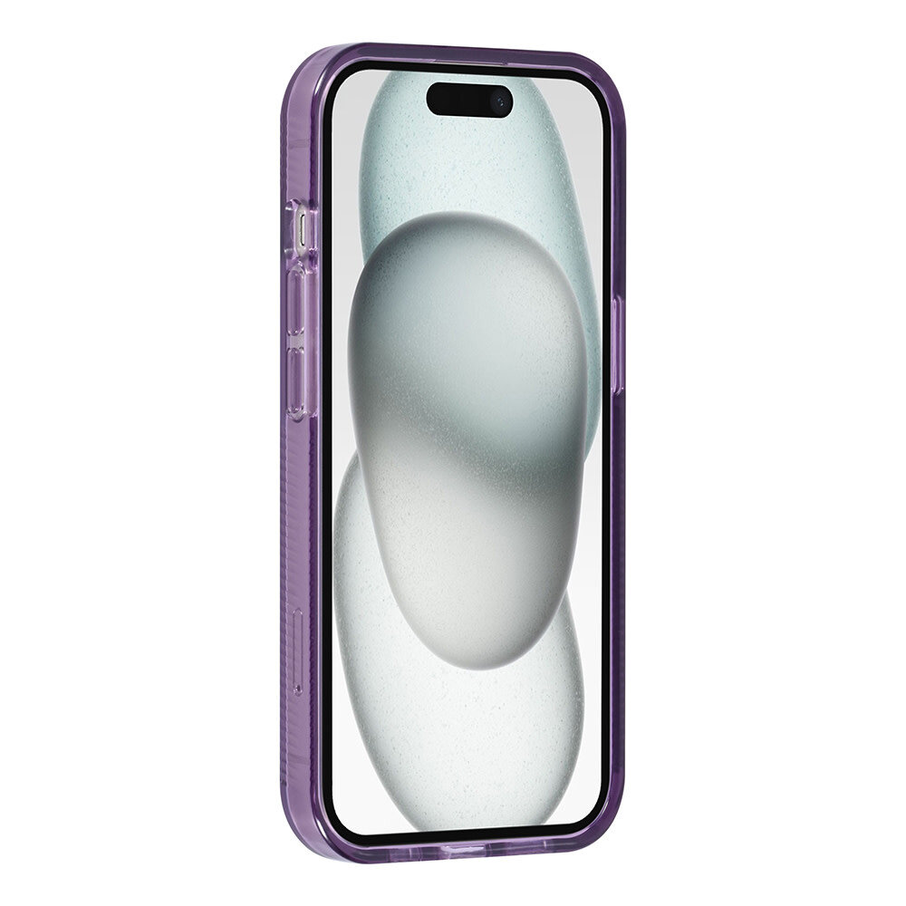 TUNIQ TUNIQ iPhone 15 Back cover coque Magsafe silicone - Violet TUNIQ TUNIQ iPhone 15 Back cover coque Magsafe silicone - Violet