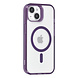 TUNIQ TUNIQ iPhone 15 Back cover case - Magsafe silicone - Purple TUNIQ TUNIQ iPhone 15 Back cover case - Magsafe silicone - Purple