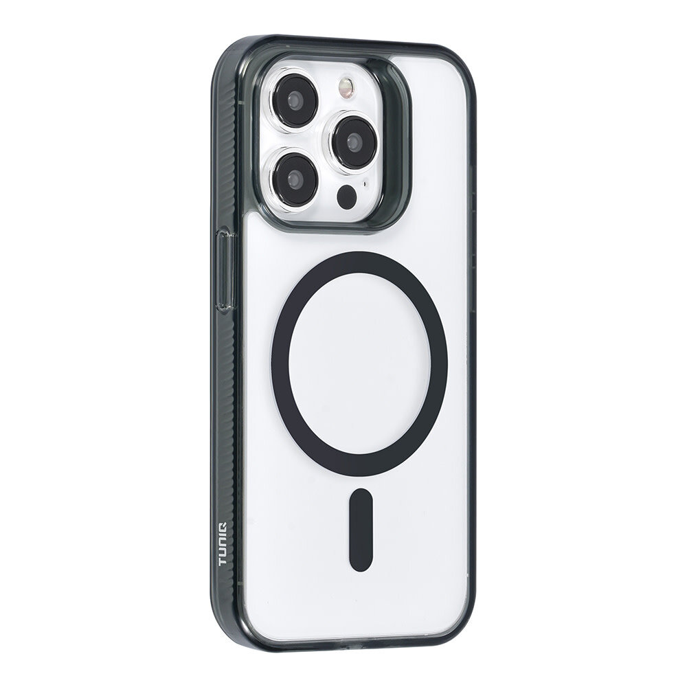 TUNIQ TUNIQ iPhone 15 Pro Backcover hoesje Magsafe silicone - Zwart TUNIQ TUNIQ iPhone 15 Pro Backcover hoesje Magsafe silicone - Zwart