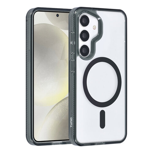TUNIQ TUNIQ Galaxy S24 Back cover case - Magsafe silicone - Black